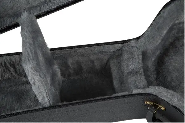 Gretsch G6241FT 16" Hollow Body Flat Top Hardshell Case, Black 