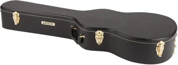 Gretsch G6296 Round Neck Resonator Flat Top Case, Black 