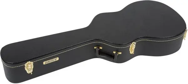 Gretsch G6296 Round Neck Resonator Flat Top Case, Black 