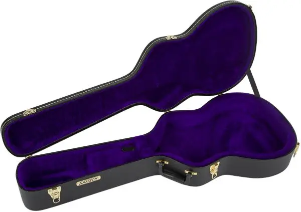 Gretsch G6296 Round Neck Resonator Flat Top Case, Black 