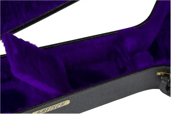 Gretsch G6296 Round Neck Resonator Flat Top Case, Black 