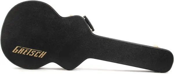 Gretsch G6298 16" Hollow Body Flat Top Hardshell Case, El.matic 12-String, Bk 