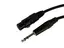 Overgangskabel XLRF - TRS 3m XLR hunn til balansert jack