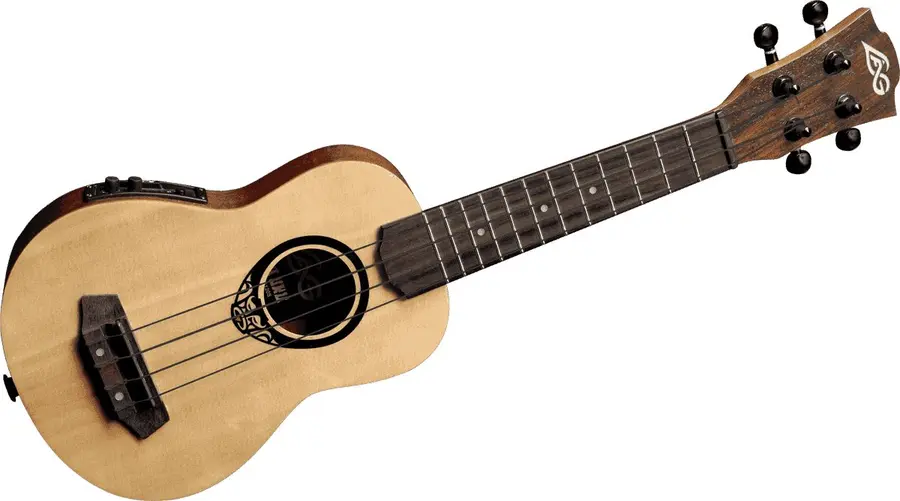 Lag Guitars BABYTKU150SE Soprano Ukulele med tynn, buet bunn 