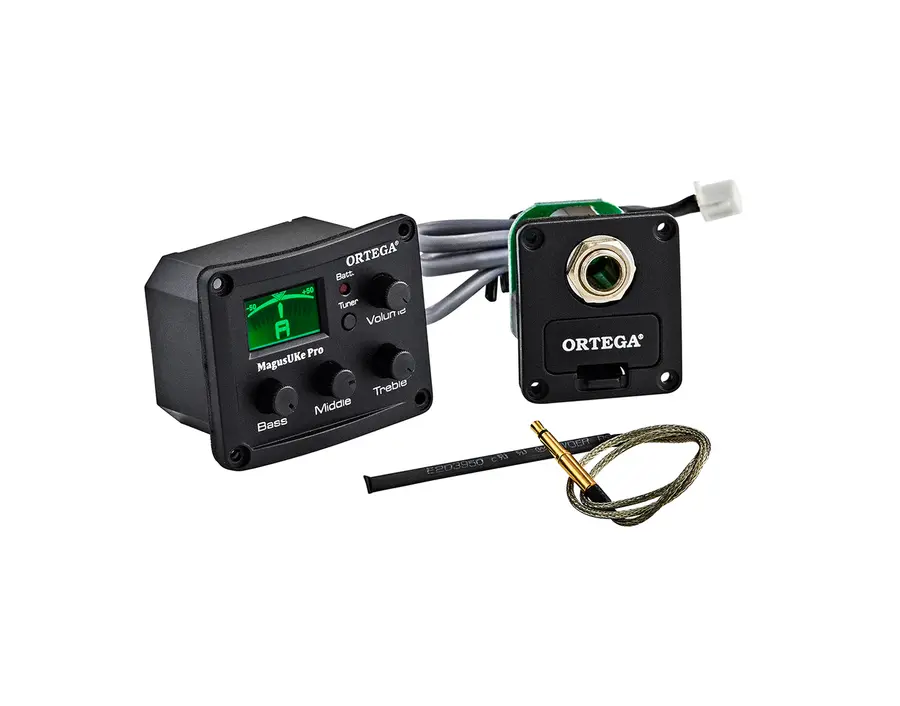 Ortega MAGUSUKEPRO Ukulele onboard active preamp system 