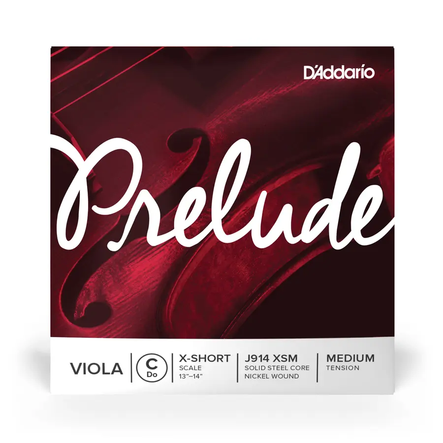 D'Addario J914XSM Prelude Viola C XShort Medium Tension 