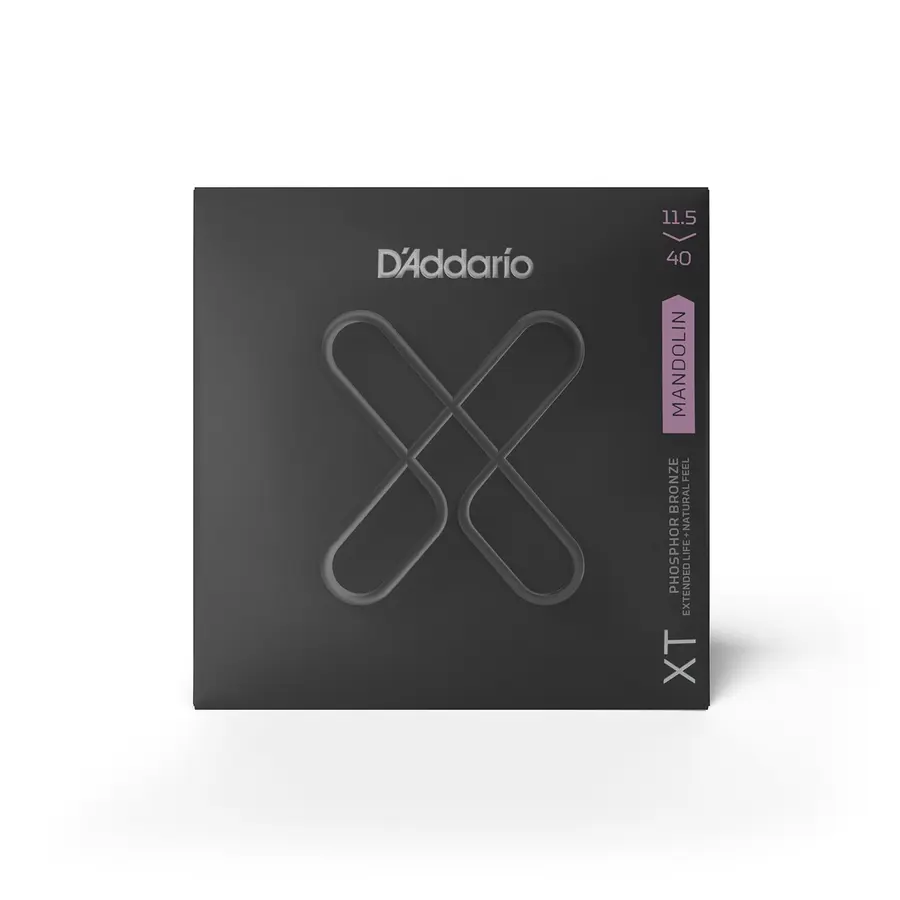 D'Addario XTM11540 Mandolin XT (0115-040) Custom Medium Phos. Bronze 