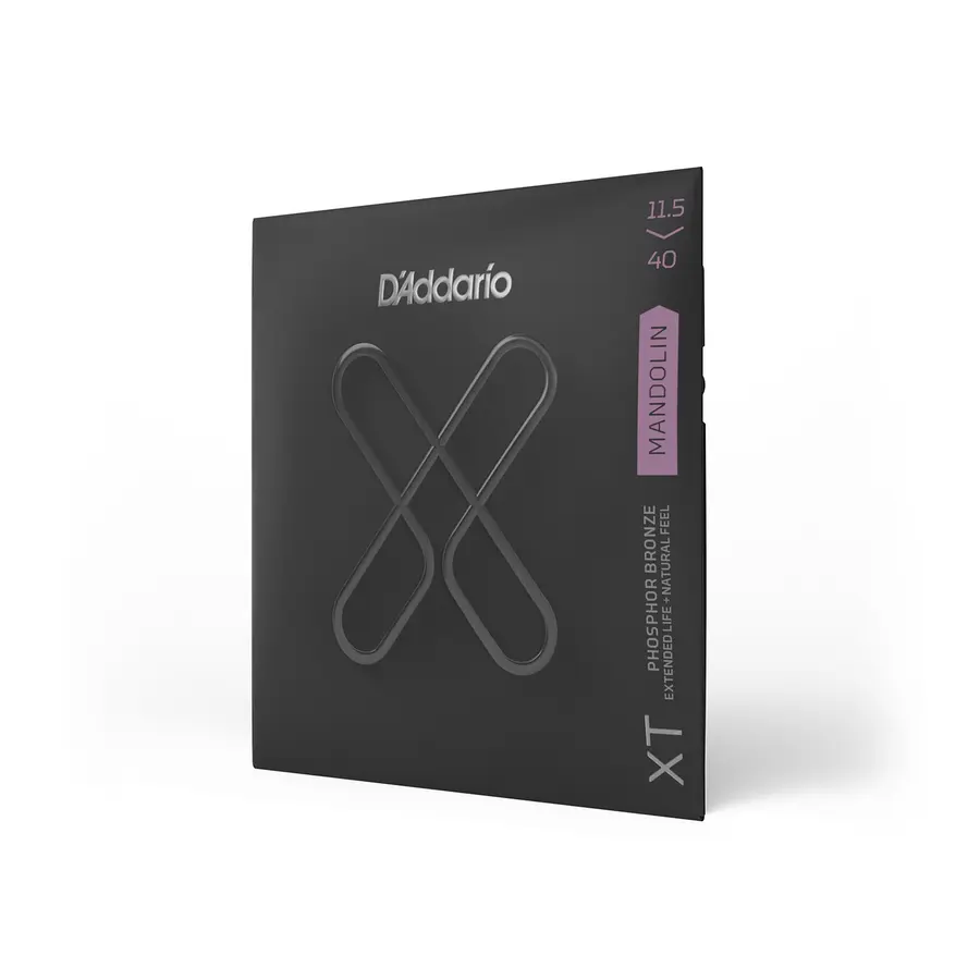 D'Addario XTM11540 Mandolin XT (0115-040) Custom Medium Phos. Bronze 