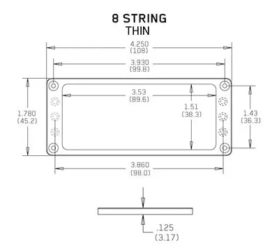 EMG 5120 Mounting-ring Flat 7 Medium Black 