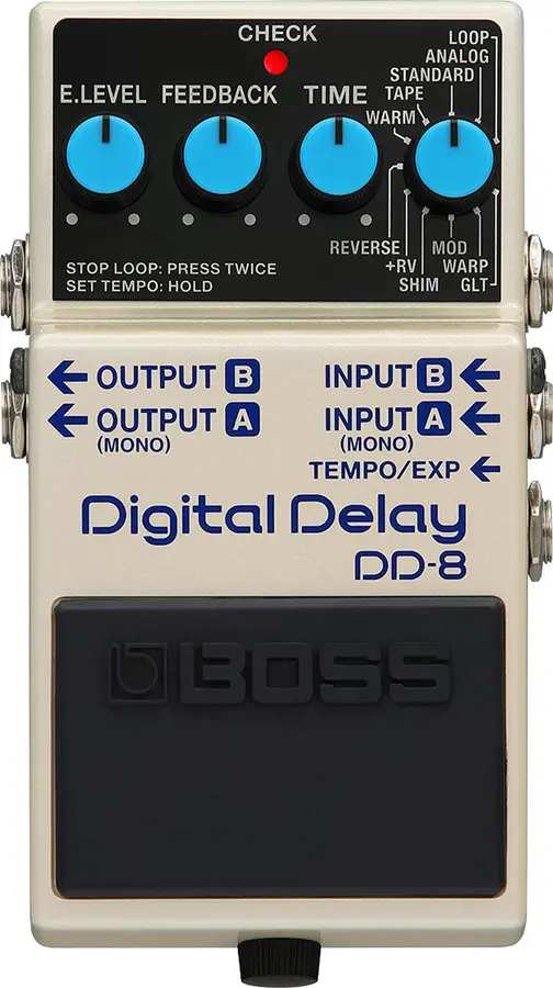Boss DD-8 delay pedal 
