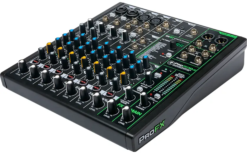 Mackie ProFX10v3 10 Channel Professional Effects Mixer with USB 