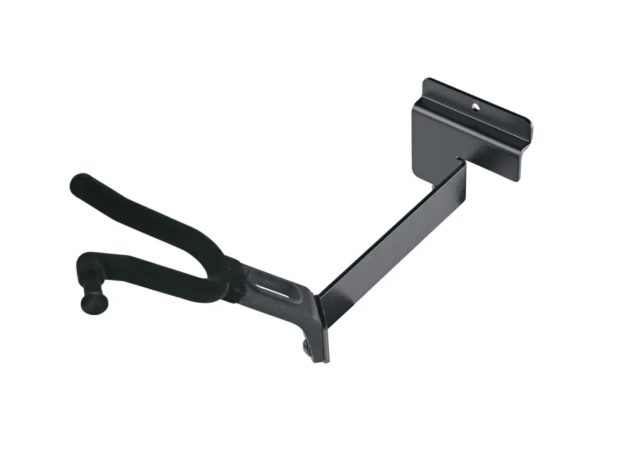 K&M 44215 Produktholder fiolin, vinklet for butikkinnredning/rillepanel 