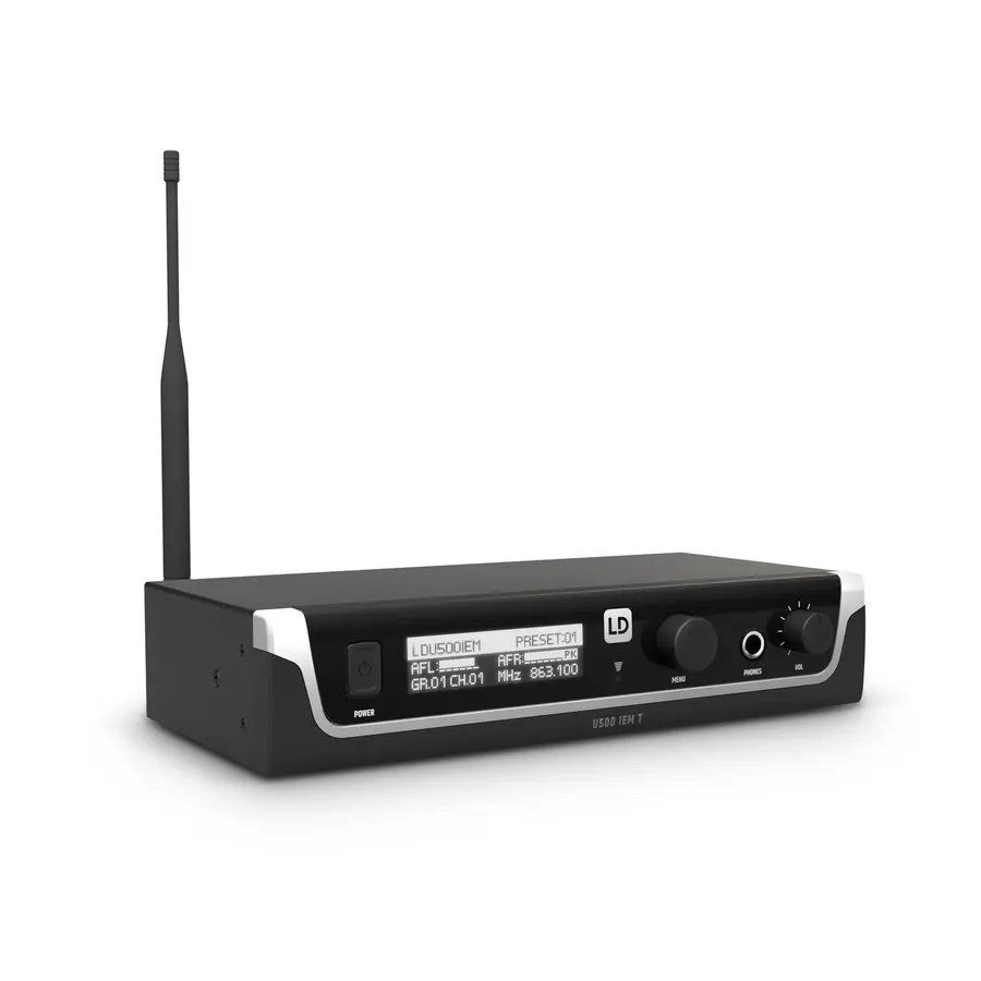 LD Systems U508 IEM HP In-Ear Monitoring System with Earphones 