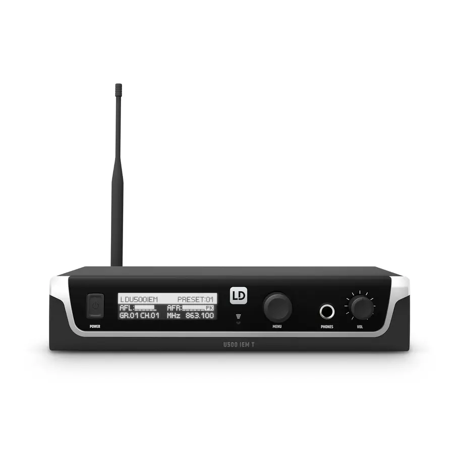 LD Systems U508 IEM HP In-Ear Monitoring System with Earphones 