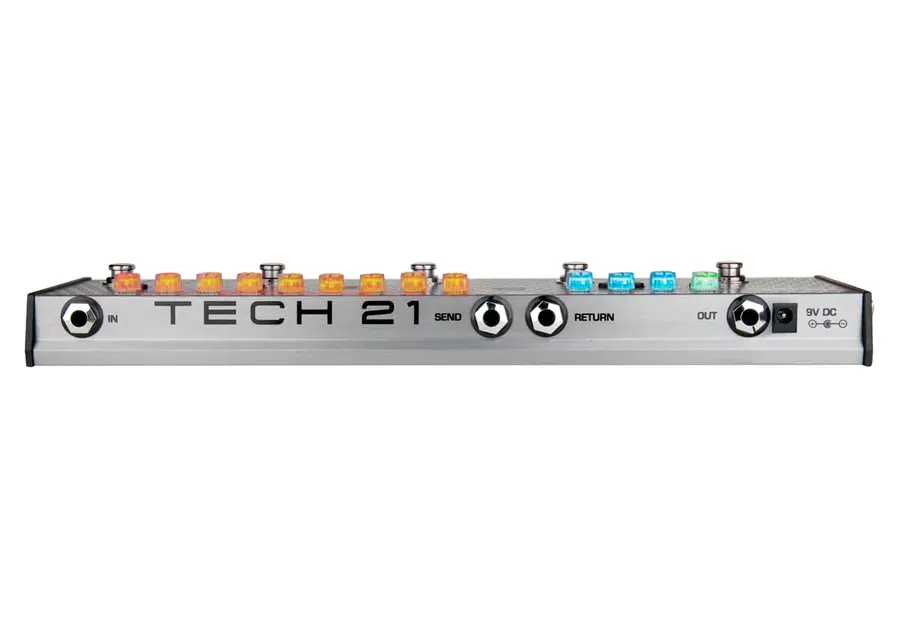 Tech 21 Fly Rig 5 v2 SansAmp Reverb, Delay, Plexi/Cali Dist and Boost 