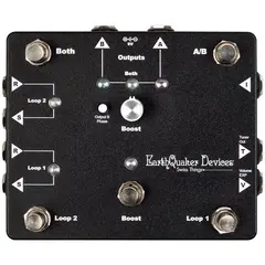 EarthQuaker devices Swiss Things™ All-in-one pedalboard reconciliation