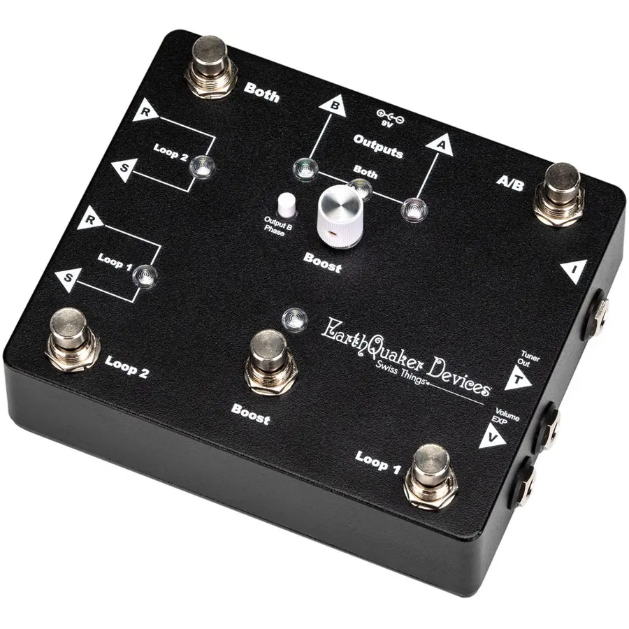 EarthQuaker devices Swiss Things™ All-in-one pedalboard reconciliation 