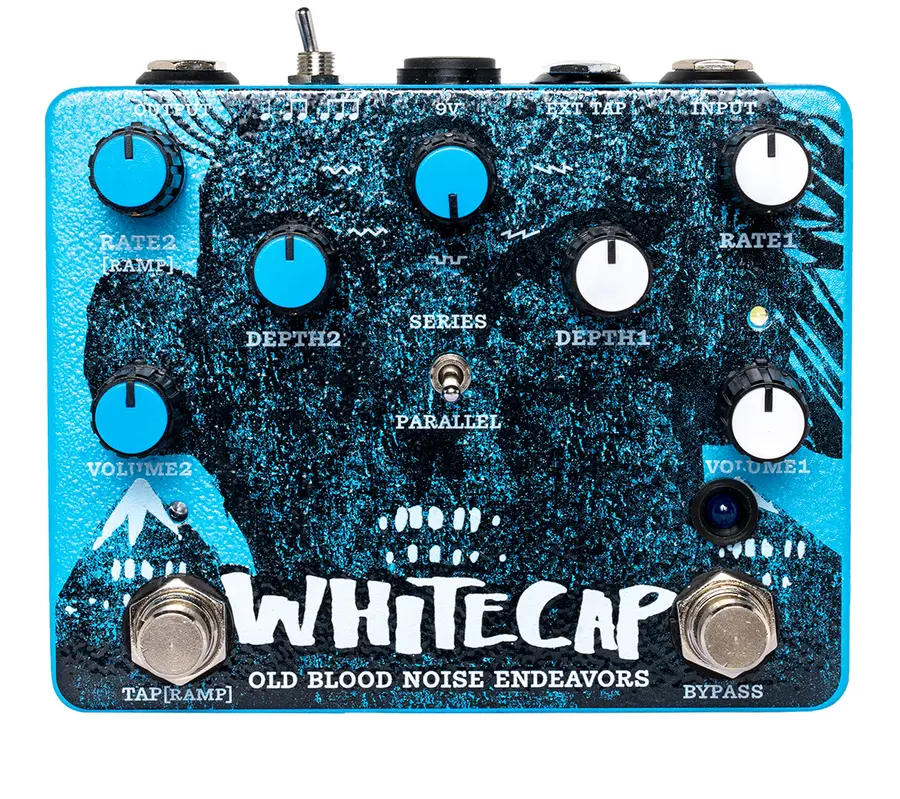 Old Blood Noise Whitecap Asynchronous Dual Tremolo Pedal 