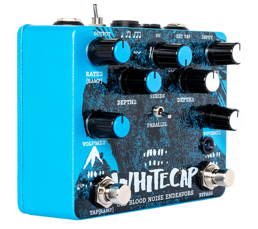 Old Blood Noise Whitecap Asynchronous Dual Tremolo Pedal 