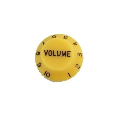 Soundsation KS-240V-YLM Knob Strat Volume Yellow 