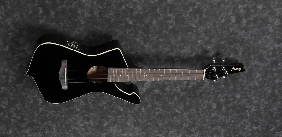 Ibanez UICT10-BK Ibanez Ukulele m/mik, bagIceman 