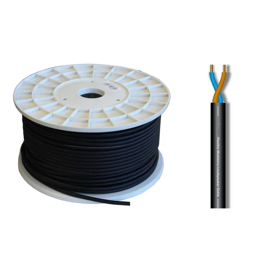 Soundsation SCR215-100 Høyttalerkabel 2x1,5mm, metervare 