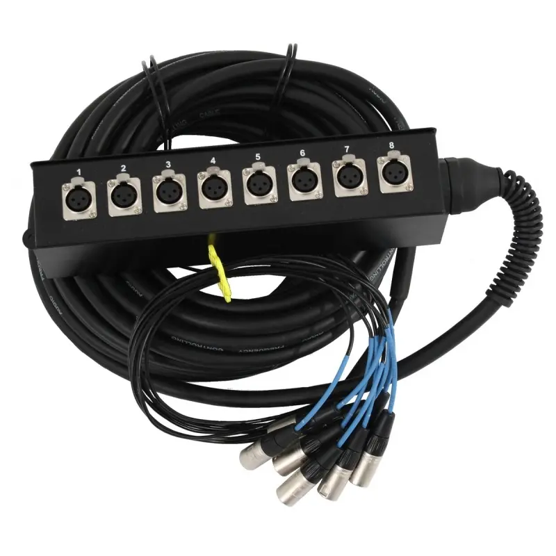 Soundsation SGBX10-0008 Stagebox, 8 XLR, 15 meter 
