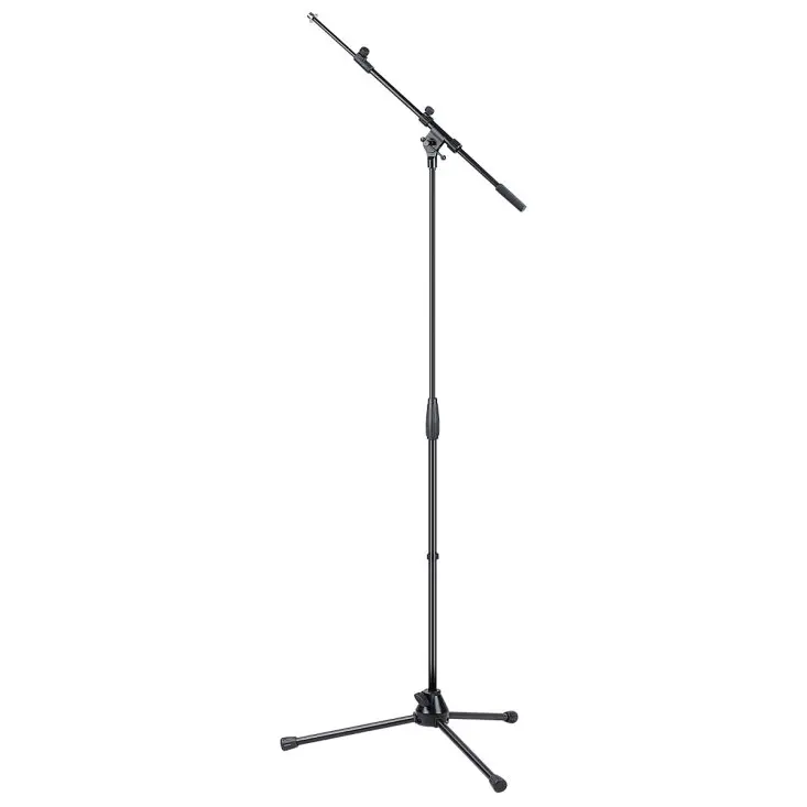 Soundsation SMICS-120-BK Mikrofonstativ med teleskopbom 