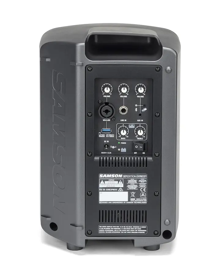 Samson Expedition Express+ Bluetooth, batteridrift 