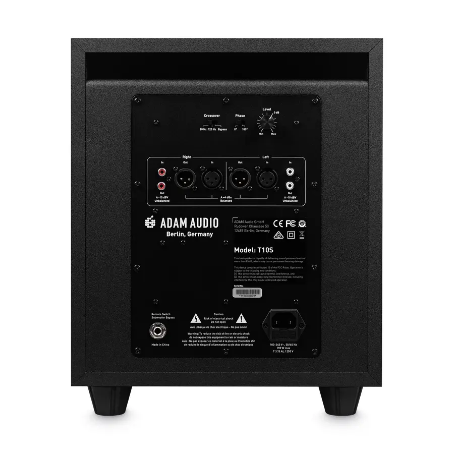 ADAM Audio T10S Aktiv sub 130W / 1x10" 