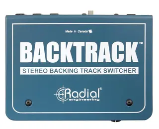 Radial BackTrack Stereo audio switcher