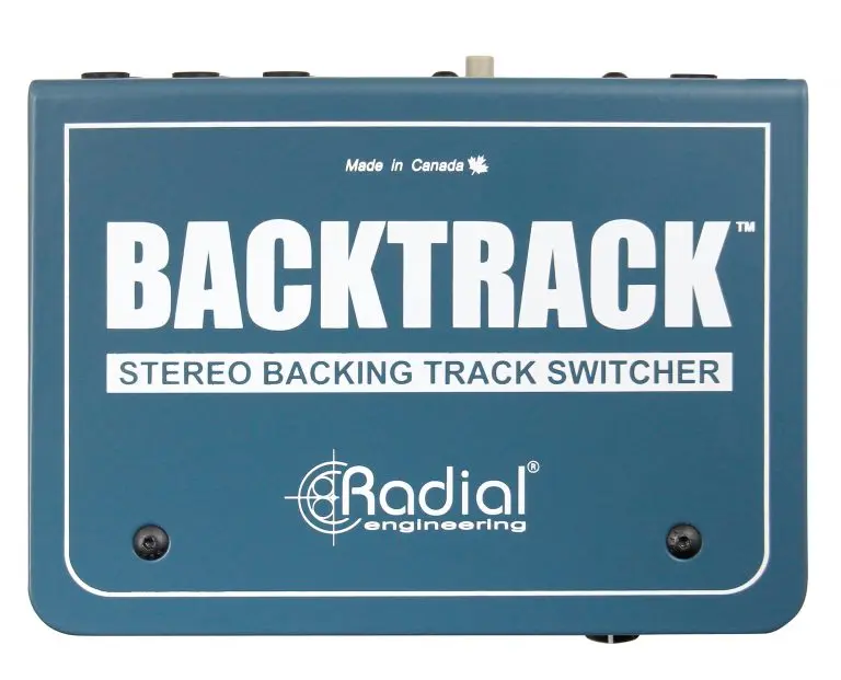 Radial BackTrack Stereo audio switcher 