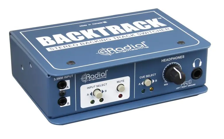 Radial BackTrack Stereo audio switcher 