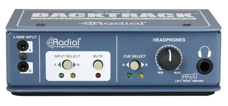 Radial BackTrack Stereo audio switcher 