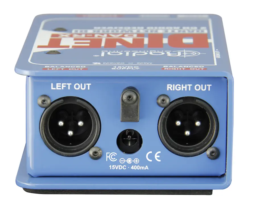 Radial DiNET DAN-RX Dante receiver 