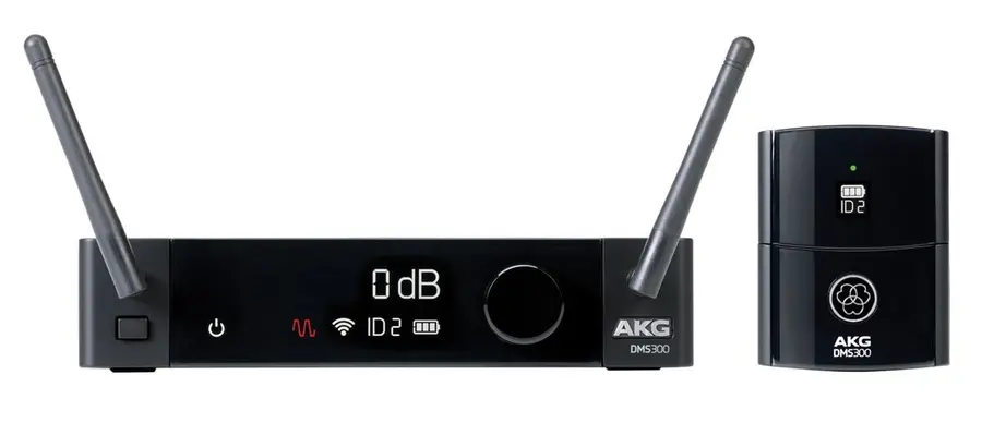 AKG DMS300 Trådløst instrumentsett 2,4 GHz, 8 kanaler 