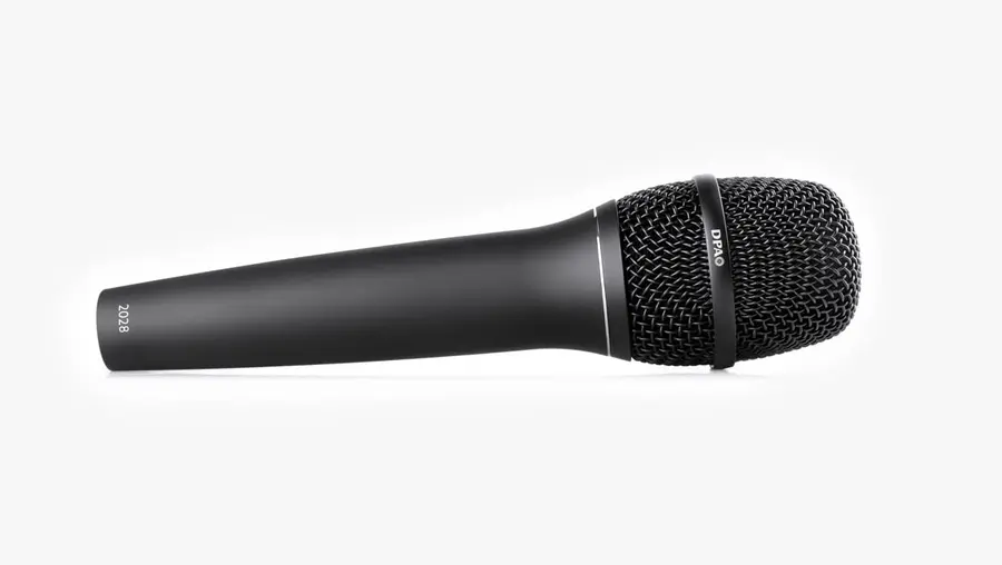 DPA 2028 Supercardioid Vocal Mic Wired DPA Handle, Black 