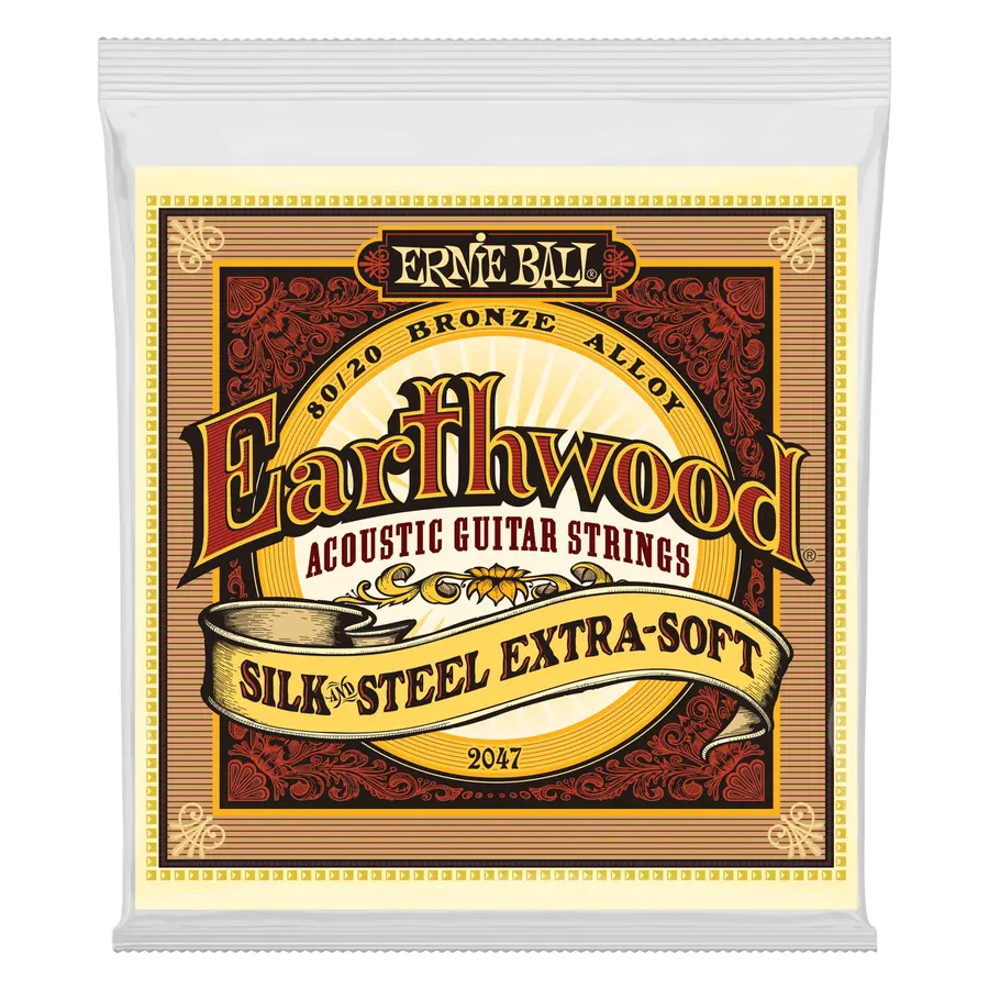 Ernie Ball EB-2047 Earthwood Silk&Steel (010-050) Extra Soft 