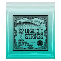 Ernie Ball EB-2326 Ukulele Sopran/Concert Black