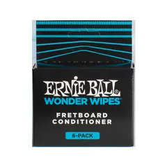 Ernie Ball EB-4276 Wonder wipes 6-pack Fretboard Conditioner