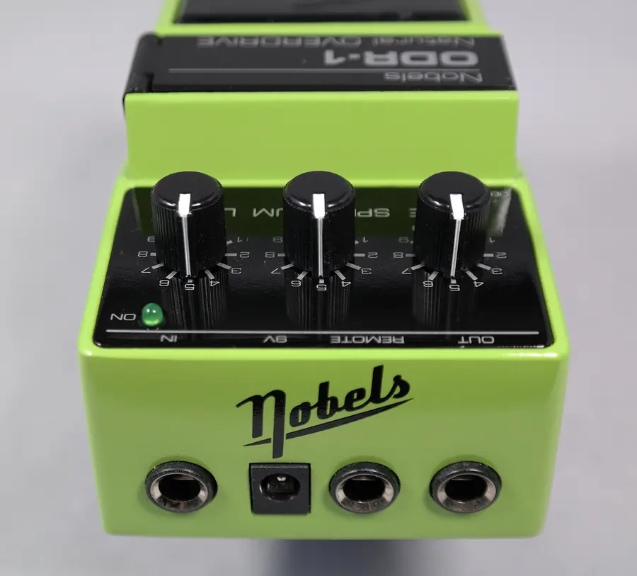 Nobels ODR-1BC Natural Overdrive Pedal with bass cut switch 