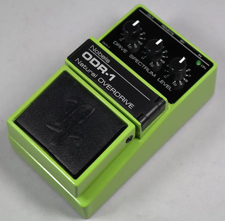 Nobels ODR-1BC Natural Overdrive Pedal with bass cut switch 
