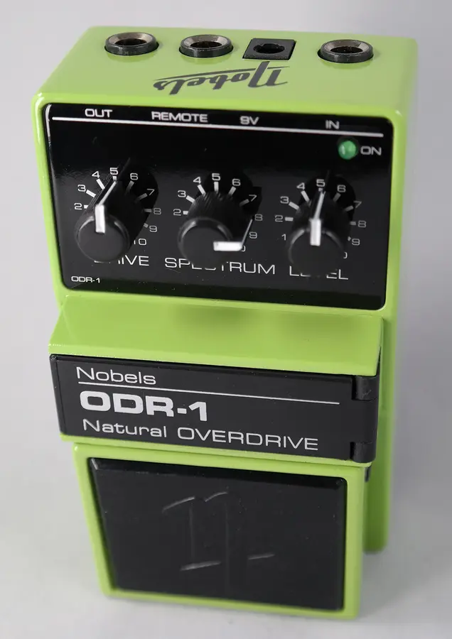 Nobels ODR-1BC Natural Overdrive Pedal with bass cut switch 