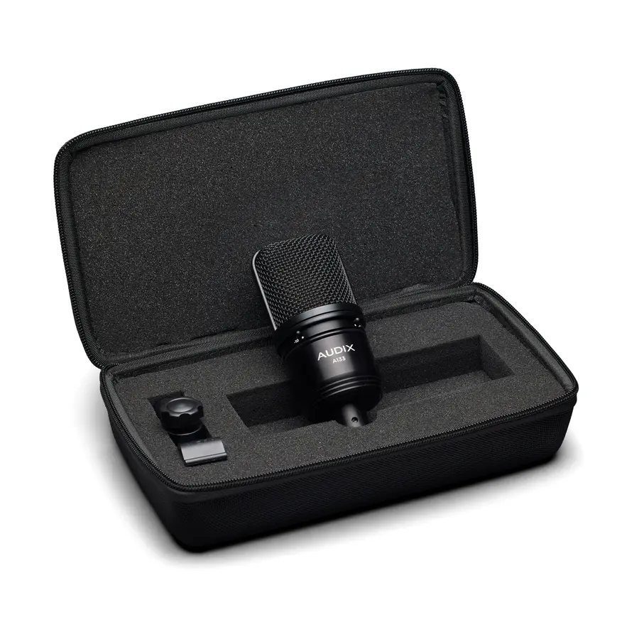 Audix A133 Studio Electret Condenser Mic Incl: carrying case & stand mount. 