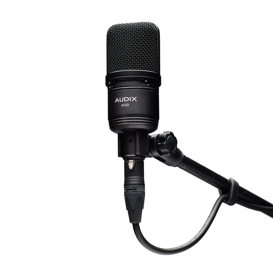 Audix A133 Studio Electret Condenser Mic Incl: carrying case & stand mount. 