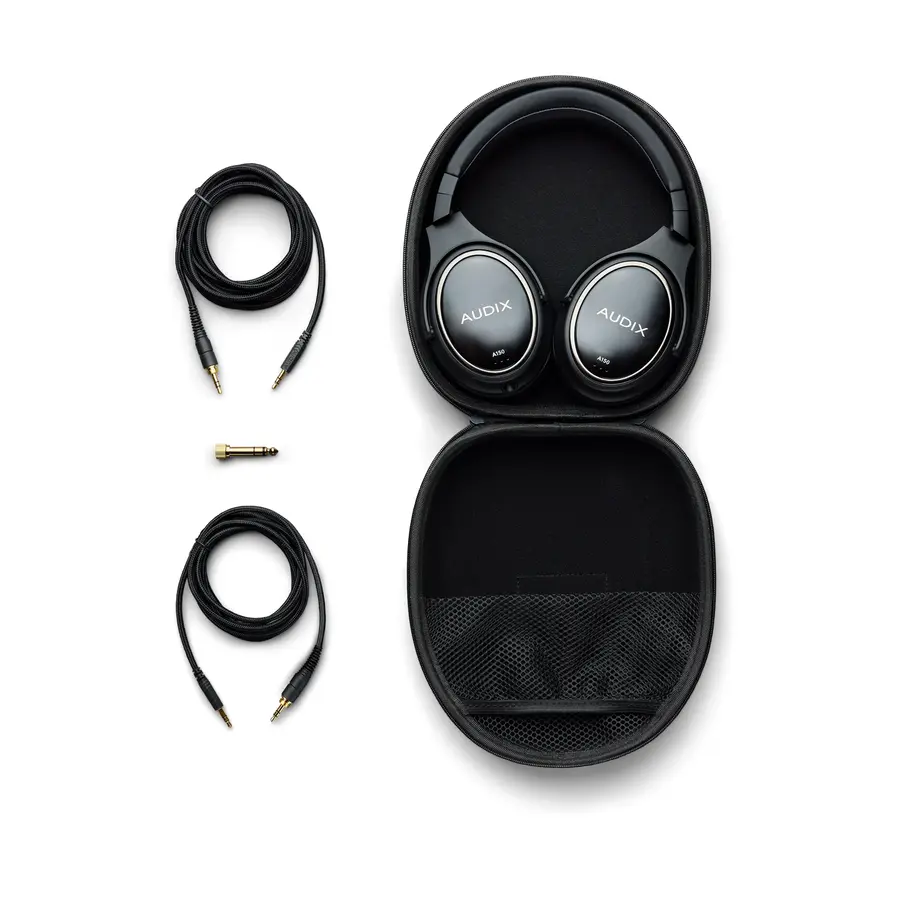 Audix A150 High Res Reference Headphones 50mm dynamic drivers. Closed back. 
