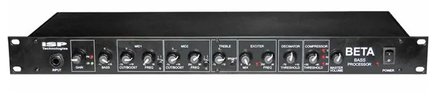 ISP Beta Bass Preamplifier 