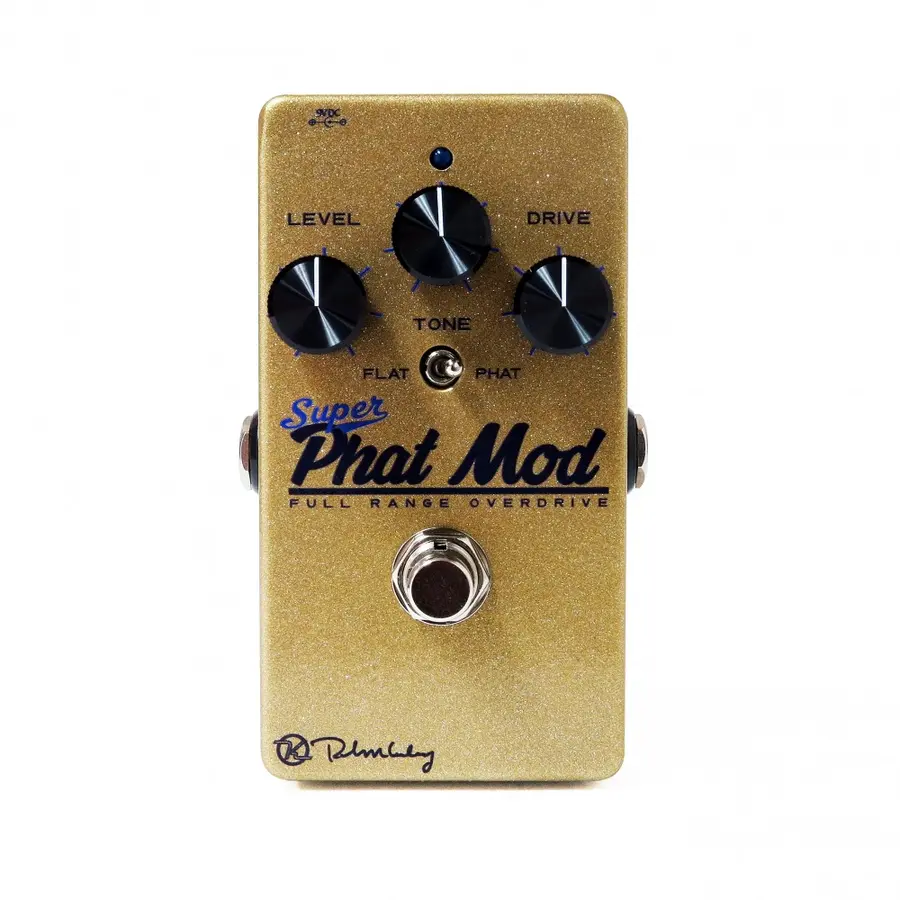 Keeley Super Phat Mod Full Range TRANSPARENT Overdrive pedal 