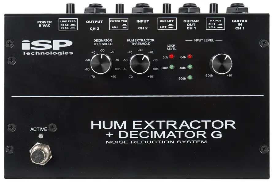 ISP Hum Extractor + Decimator G pedal 