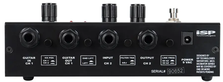 ISP Hum Extractor + Decimator G pedal 